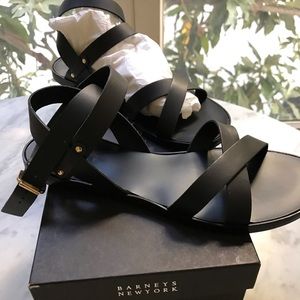 Barney’s New York leather sandals